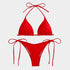 Gleame.-Swimwear-Gleame Bikini set - Dames bikini met zij halter en strik