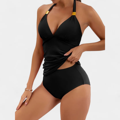 Gleame.-Swimwear-Gleame tankini set - Stijlvolle two-piece tankini voor het strand