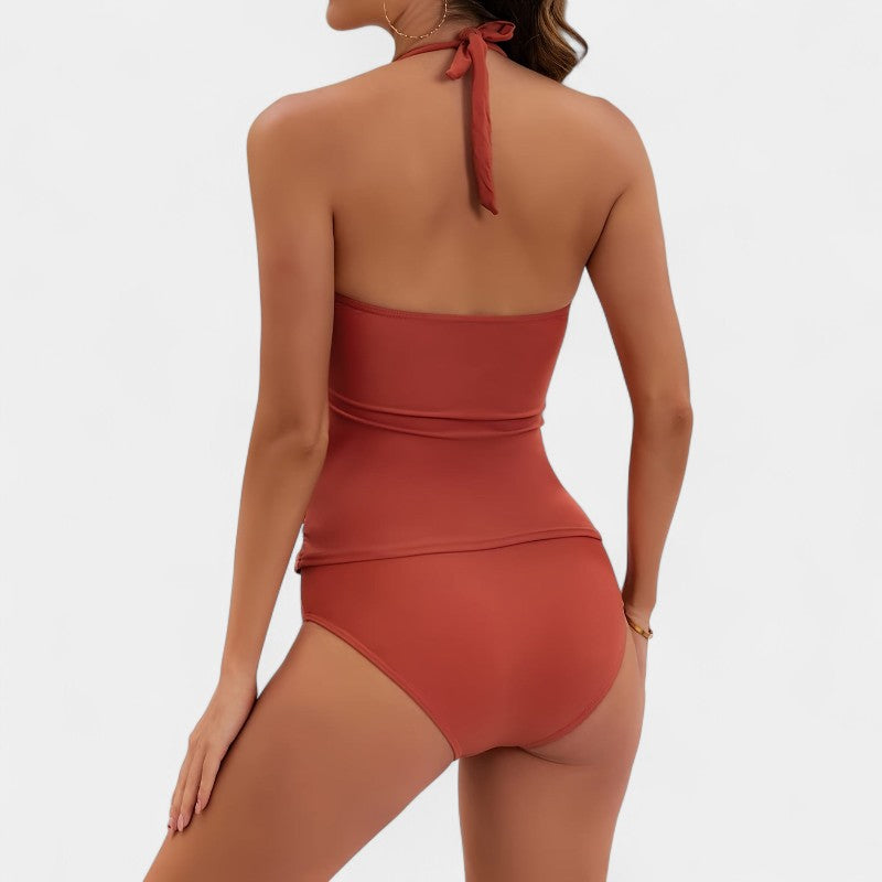 Gleame.-Swimwear-Gleame tankini set - Stijlvolle two-piece tankini voor het strand