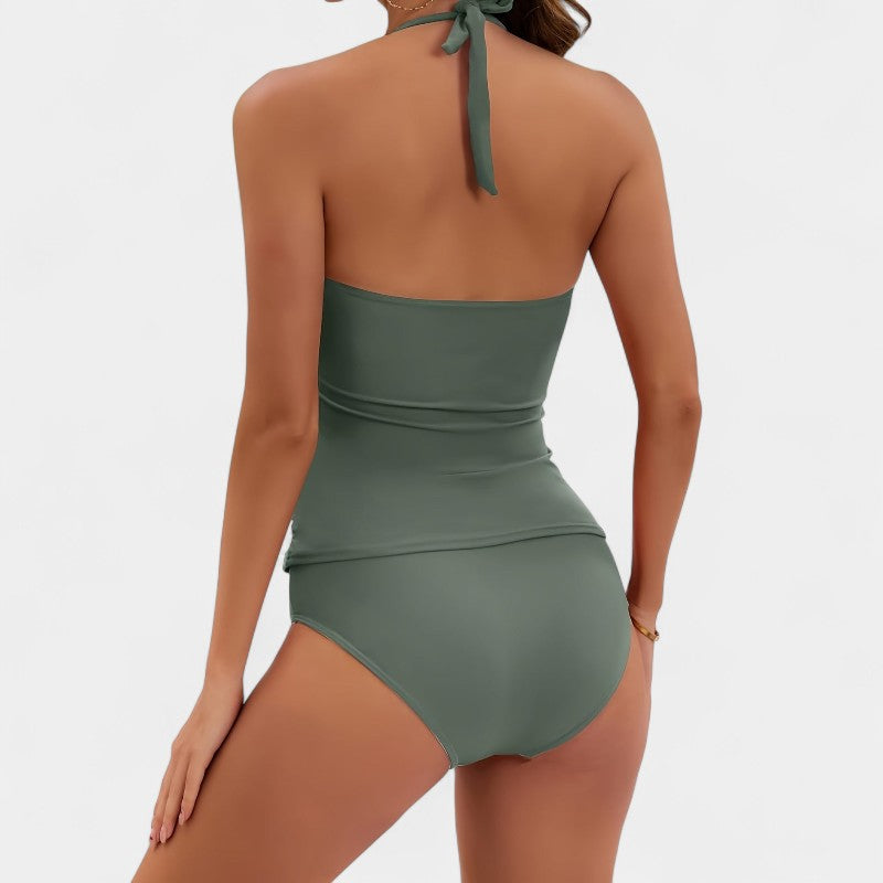 Gleame.-Swimwear-Gleame tankini set - Stijlvolle two-piece tankini voor het strand