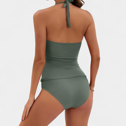 Gleame.-Swimwear-Gleame tankini set - Stijlvolle two-piece tankini voor het strand