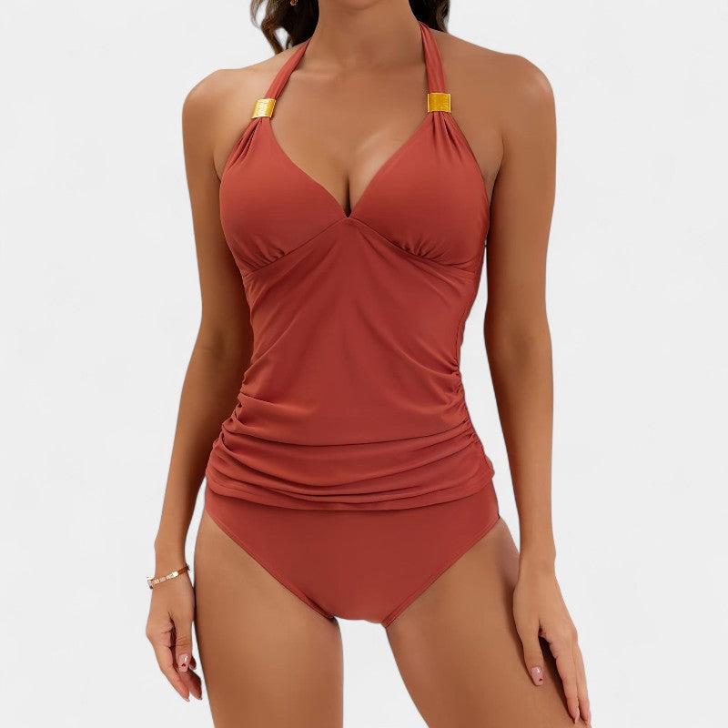 Gleame.-Swimwear-Gleame tankini set - Stijlvolle two-piece tankini voor het strand