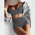 Gleame.-Swimwear Summer-Gleame bikini - tweedelige set met bloemenprint voor dames
