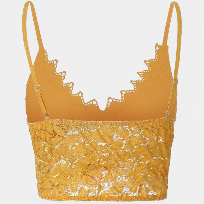 Gleame.-T-shirts &amp; hemden-Gleame Mesh Top - Een zomerse en stijlvolle top voor vrouwen