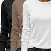 Gleame.-T-shirts & hemden-Gleame T-shirt - Zware casual T-shirt met lange mouwen in verschillende kleuren