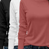 Gleame.-T-shirts & hemden-Gleame T-shirt - Zware casual T-shirt met lange mouwen in verschillende kleuren