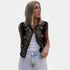 Gleame.-T-shirts & hemden-Gleame Vest - Elegant geborduurd vest met stijlvolle details