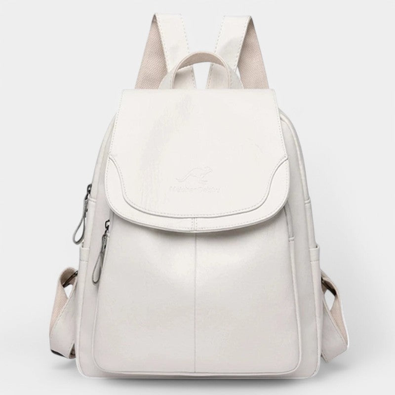 Gleame.-Tassen-Gleame Rugzak - Grote capaciteit leren rugzak voor vrouwen