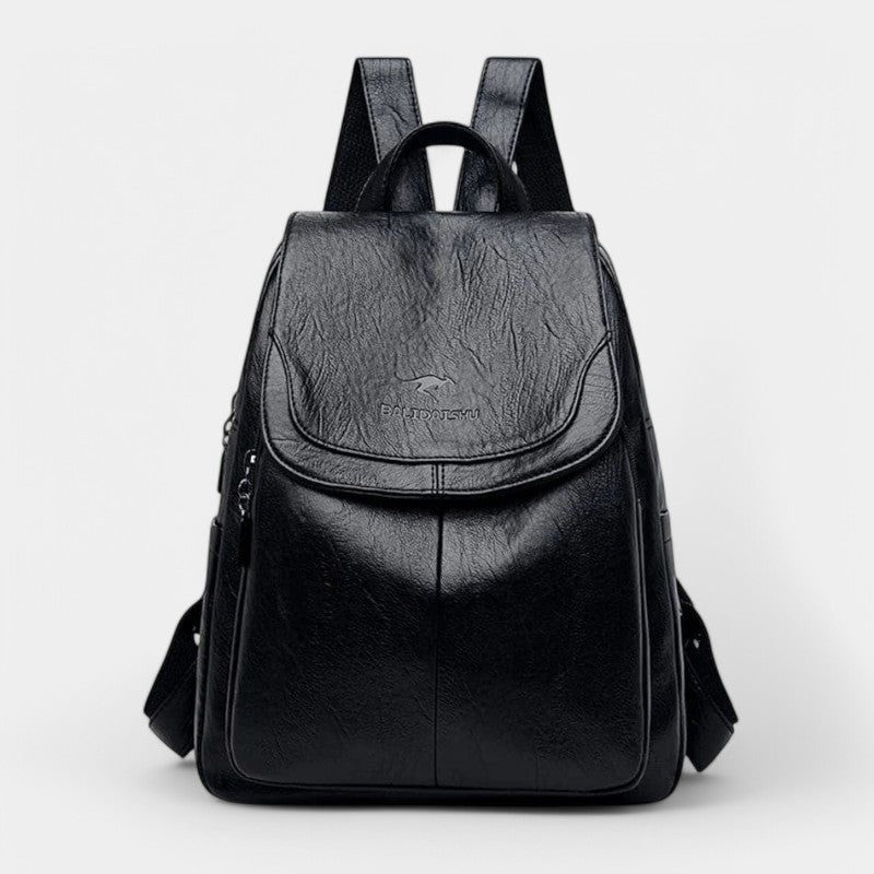 Gleame.-Tassen-Gleame Rugzak - Grote capaciteit leren rugzak voor vrouwen