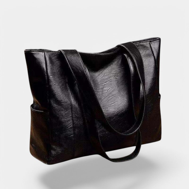 Gleame.-Tassen-Gleame Schoudertas - Vintage leren schoudertas voor dames