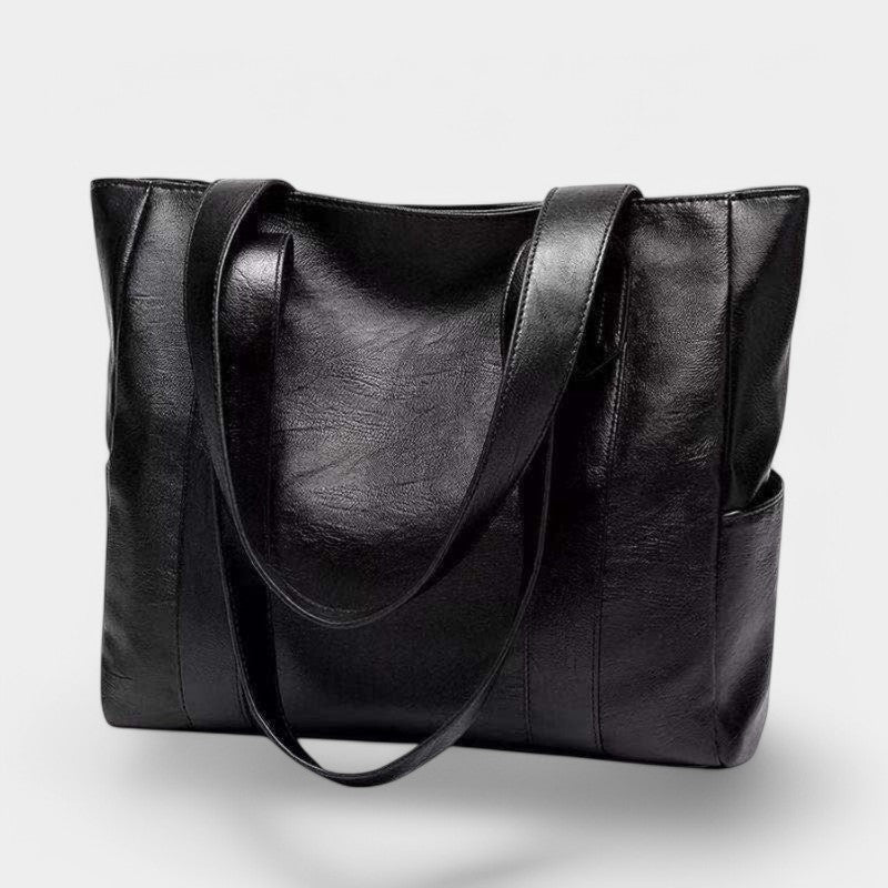 Gleame.-Tassen-Gleame Schoudertas - Vintage leren schoudertas voor dames