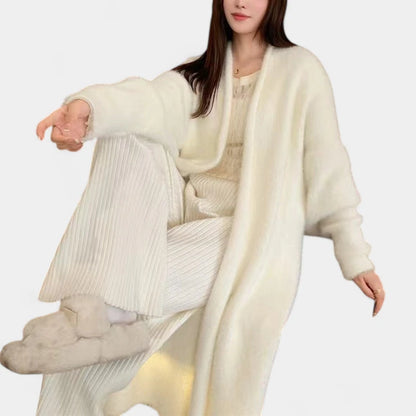 Gleame.-Truien &amp; Vesten-Gleame Cardigan - Dames oversized gebreide cardigan