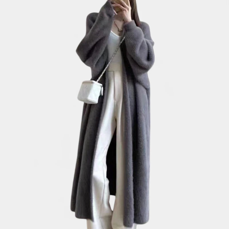 Gleame.-Truien &amp; Vesten-Gleame Cardigan - Dames oversized gebreide cardigan