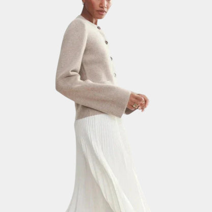 Gleame.-Truien &amp; Vesten-Gleame Cardigan - Elegant wol cardigan voor elke gelegenheid