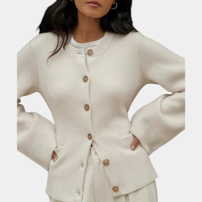 Gleame.-Truien & Vesten-Gleame Cardigan - Elegant wol cardigan voor elke gelegenheid