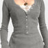 Gleame.-Truien & Vesten-Gleame Cardigan - Vintage knit cardigan met knopen en geometrisch patroon