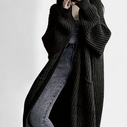 Gleame.-Truien &amp; Vesten-Gleame Damescardigan - Open voorzijde gebreide cardigan met zakken