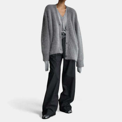 Gleame.-Truien &amp; Vesten-Gleame Damestrui - Zachte gebreide trui met oversized pasvorm