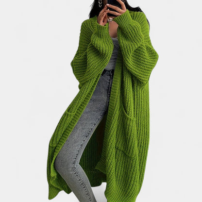 Gleame.-Truien &amp; Vesten-Gleame Damesvest - Lang vest met open voorkant en comfortabele pasvorm