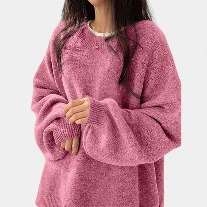Gleame.-Truien &amp; Vesten-Gleame Sweater - Casual longsleeve drop shoulder trui voor dames