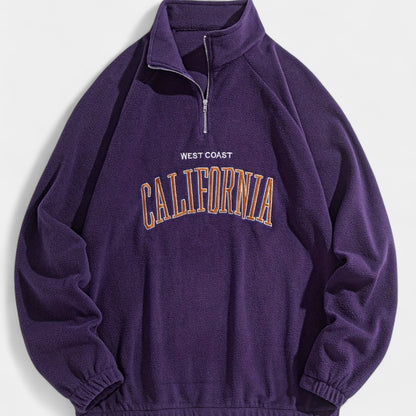 Gleame.-Truien &amp; Vesten-Gleame Sweatshirt - Sportief sweatshirt met opstaande kraag voor heren