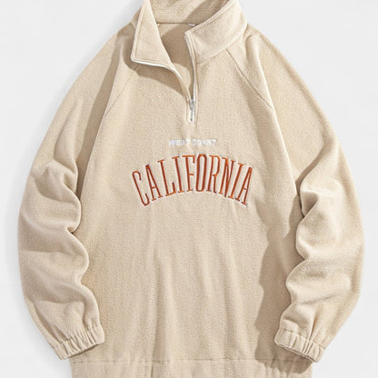 Gleame.-Truien &amp; Vesten-Gleame Sweatshirt - Sportief sweatshirt met opstaande kraag voor heren