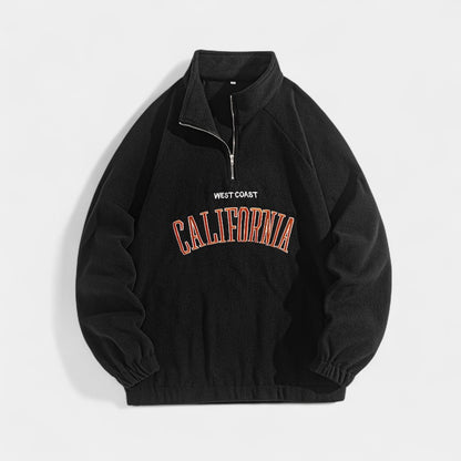 Gleame.-Truien &amp; Vesten-Gleame Sweatshirt - Sportief sweatshirt met opstaande kraag voor heren