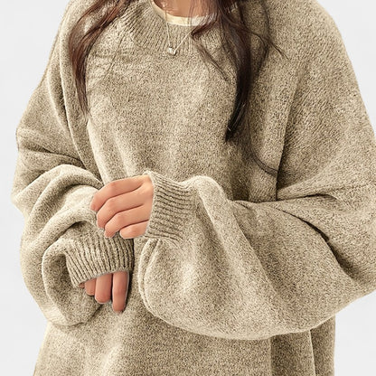 Gleame.-Truien &amp; Vesten-Gleame Trui - Casual trui met lange mouwen en drop shoulder