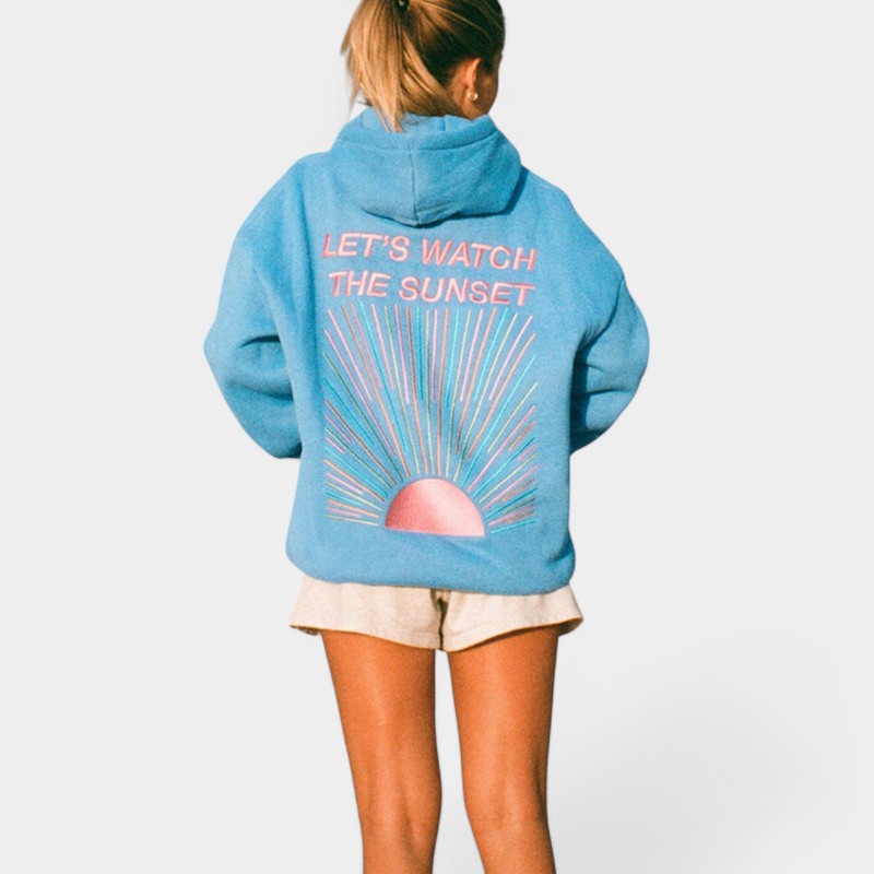 Gleame.-Truien &amp; Vesten-Gleame Trui - Stylische trui met sunset ontwerp