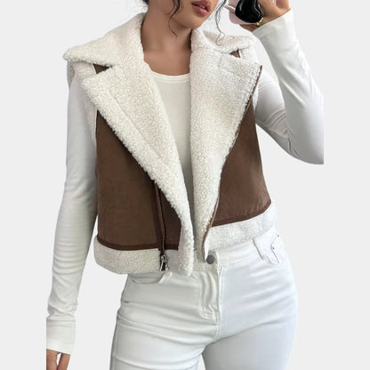  Gleame.-Truien &amp; Vesten-Gleame jas - casual korte mouw jas voor dames herfst