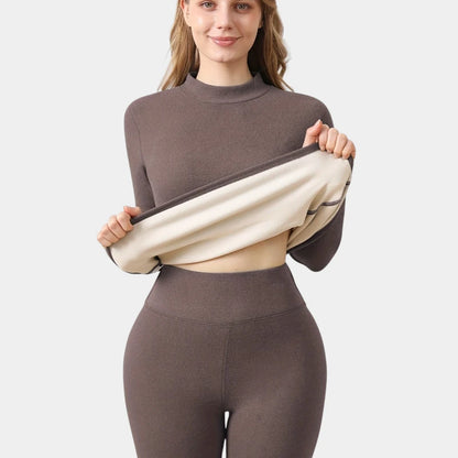  Gleame.-Truien &amp; Vesten-Gleame set - hoge hals comfortabel top lange mouw en broek