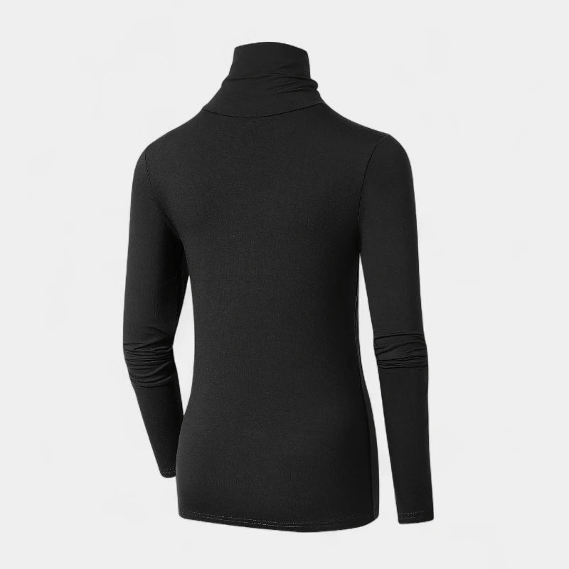  Gleame.-Truien &amp; Vesten-Gleame top - casual dames shirt met col en lange mouwen voor lente en herfst