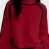 Gleame.-Truien & Vesten-Gleame trui - casual trui met lange mouwen en ronde hals in kleurblokdesign