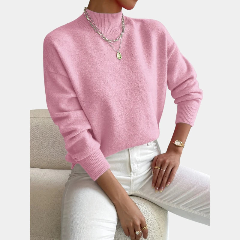  Gleame.-Truien & Vesten-Gleame trui - elegante pullover met lange mouwen en warm