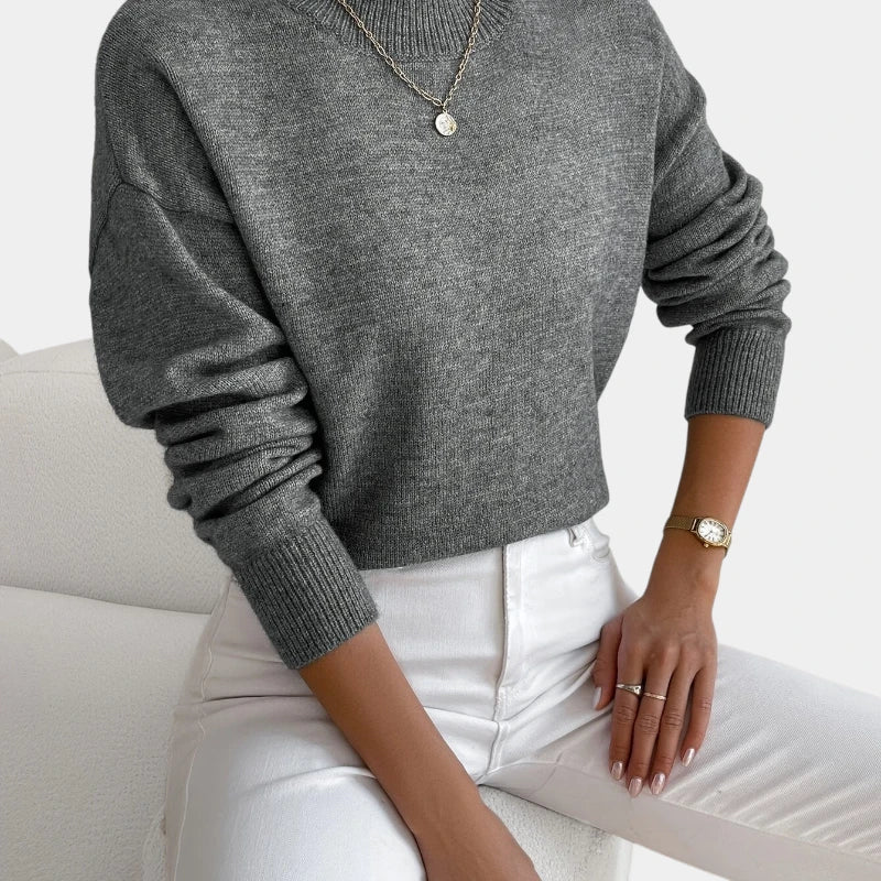  Gleame.-Truien & Vesten-Gleame trui - elegante pullover met lange mouwen en warm