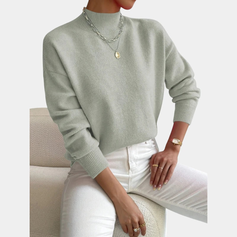  Gleame.-Truien & Vesten-Gleame trui - elegante pullover met lange mouwen en warm