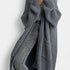 Gleame.-Truien & Vesten-Gleame vest - casual lang openvallend vest met lange mouwen