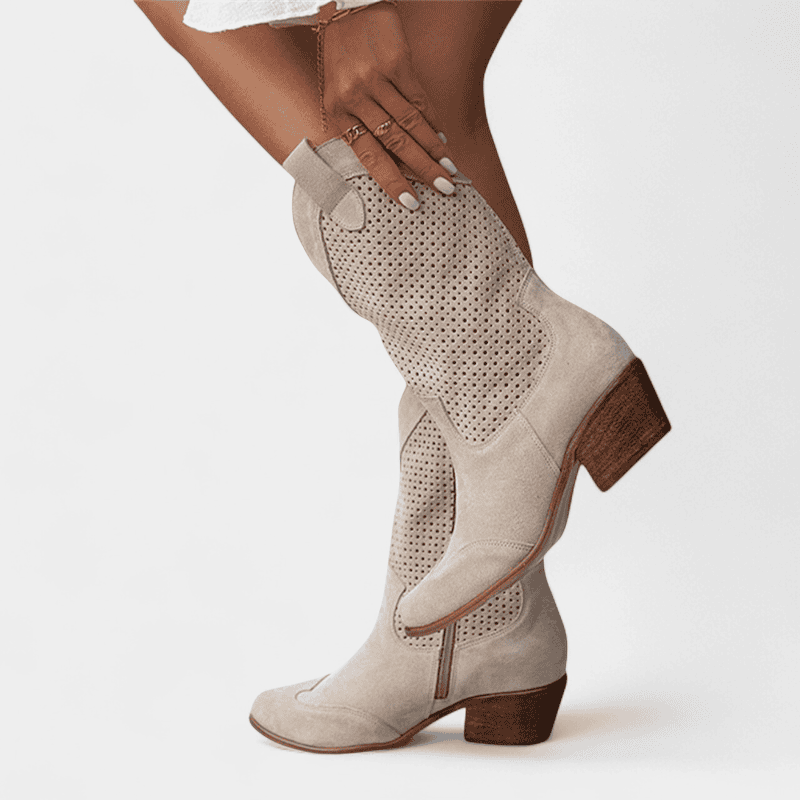 Gleame.-Women Boots Spring-Gleame laarzen - orthopedische cowboystijl laarzen met comfortabele pasvorm