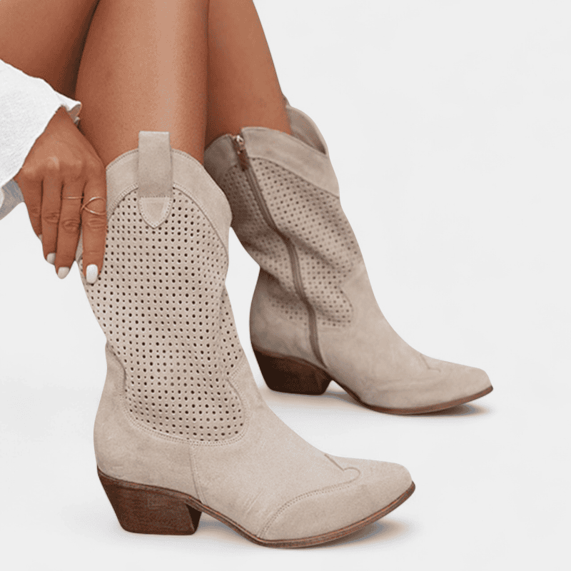 Gleame.-Women Boots Spring-Gleame laarzen - orthopedische cowboystijl laarzen met comfortabele pasvorm