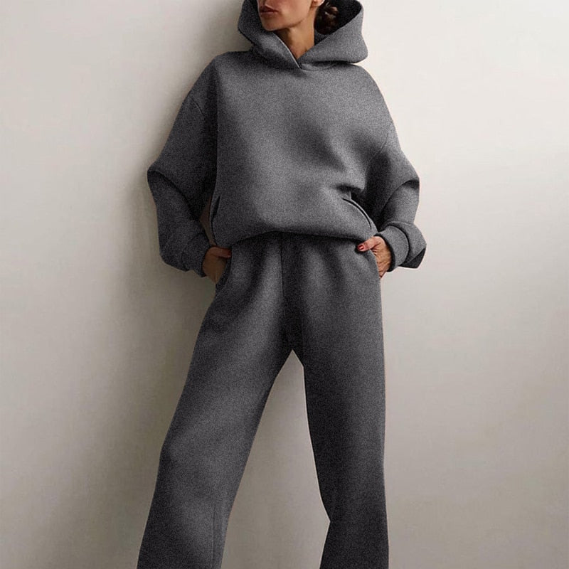 Gleame.-Women Set-Gleame joggingset - Comfortabele oversized joggingpak voor relaxte dagen