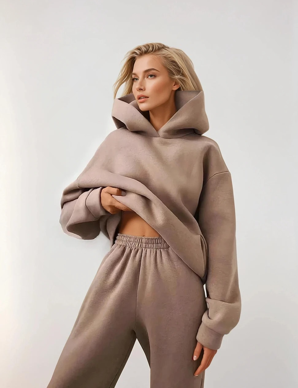 Gleame Joggingpak - Comfortabele oversized joggingbroek en trui