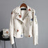 Gleame.-Women Winter Jacket-Gleame Vrouwenjack - Jas met bloemen voor stijlvolle looks