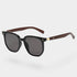 Gleame.-Zonnebril-Gleame Zonnebril - Retro vierkante zonnebril met luxe houten details