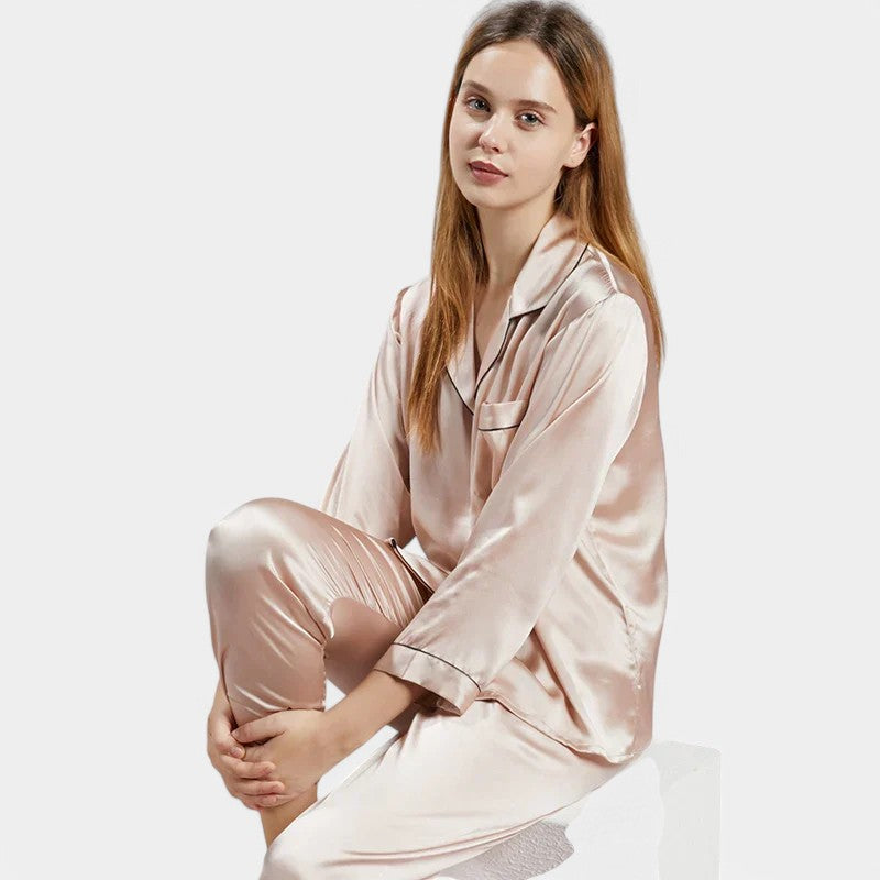 Gleame.-silk pyjamas-Gleame Pyjama&