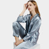 Gleame.-silk pyjamas-Gleame Pyjama's - Luxe zijden pyjama's voor een elegant en comfortabel gevoel