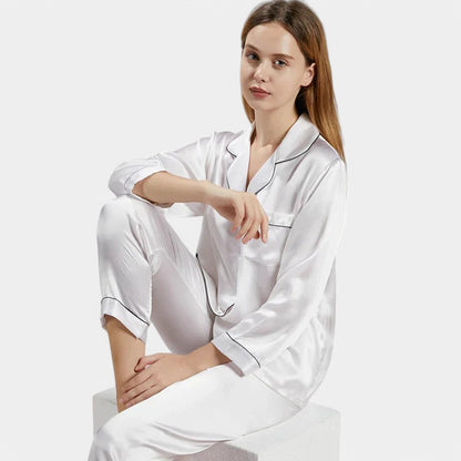 Gleame.-silk pyjamas-Gleame Pyjama&