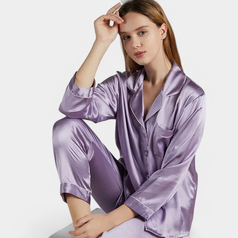 Gleame.-silk pyjamas-Gleame Pyjama&
