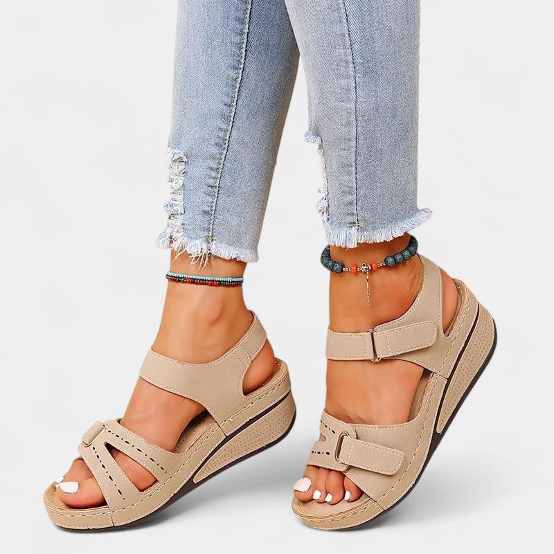 Gleame Sandalen - Comfortabele sandalen met lage hak
