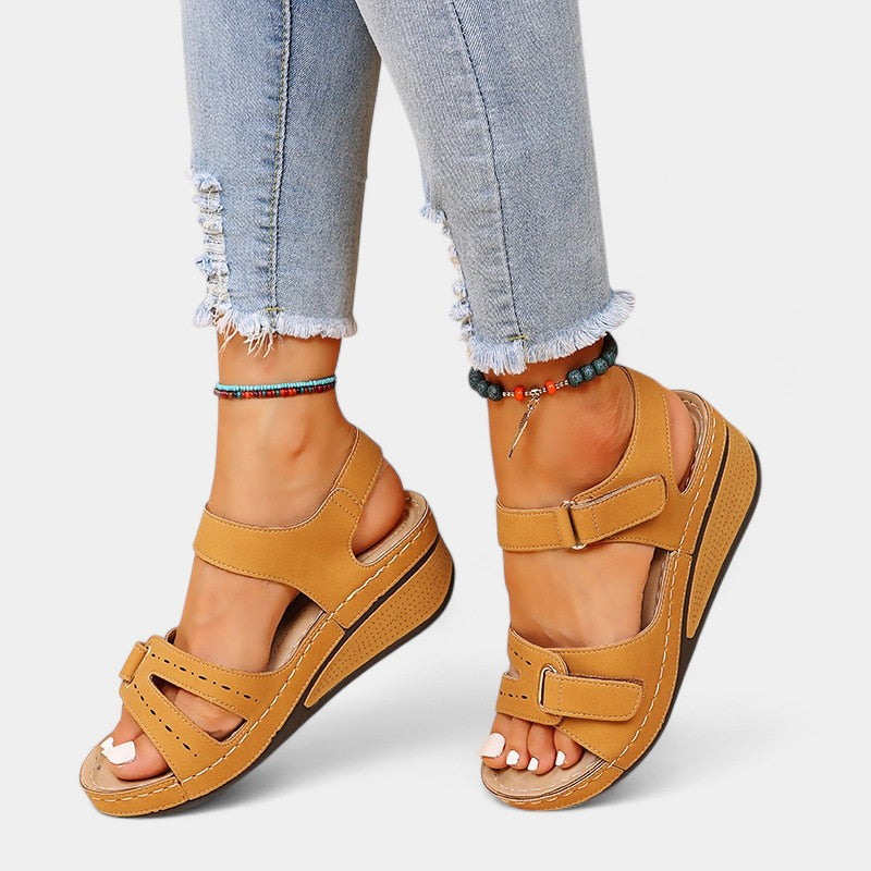 Gleame Sandalen - Comfortabele sandalen met lage hak