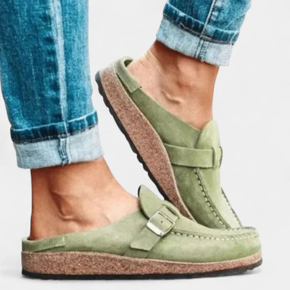 Gleame.-Schoenen-Gleame Slippers - Comfortabele casual slippers met platte hak